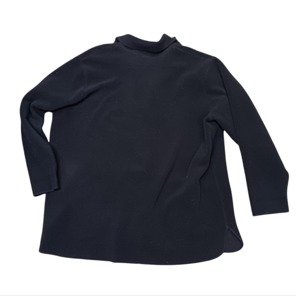 ❤️L.L. BEAN VINTAGE WOMEN'S SIZE XL BLUE FULL FRONT METAL BUTTON FLEECE JA… - Picture 4 of 4